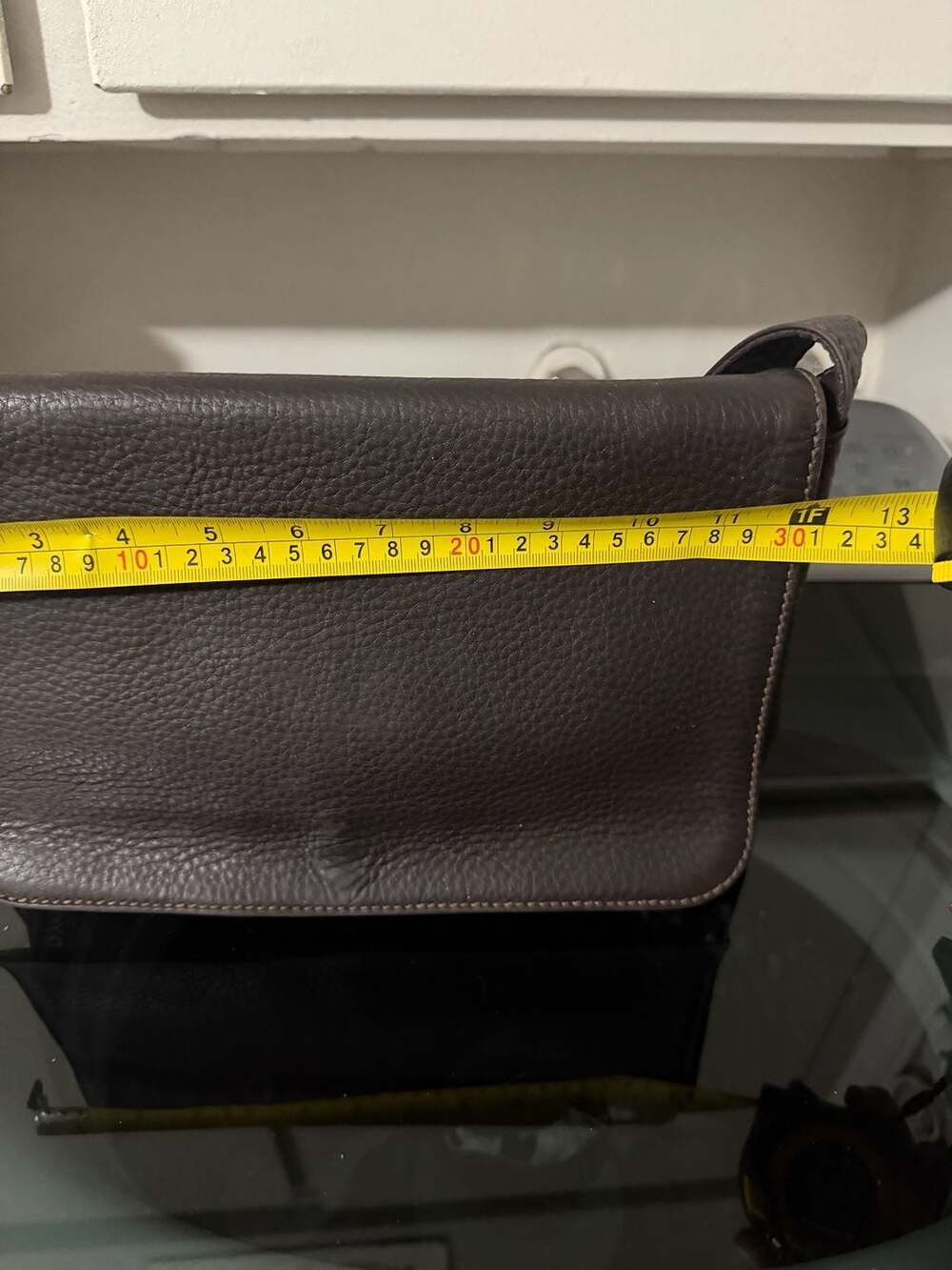 Vintage Coach Sonoma 4929 Brown Pebbled Leather Flap Bag